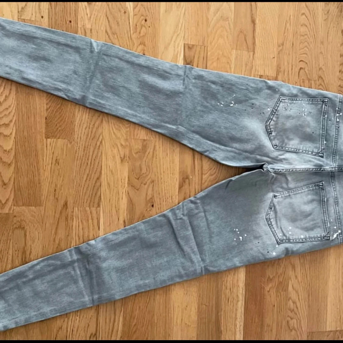 Grå skinny jeans från GH, stl 32 - 1