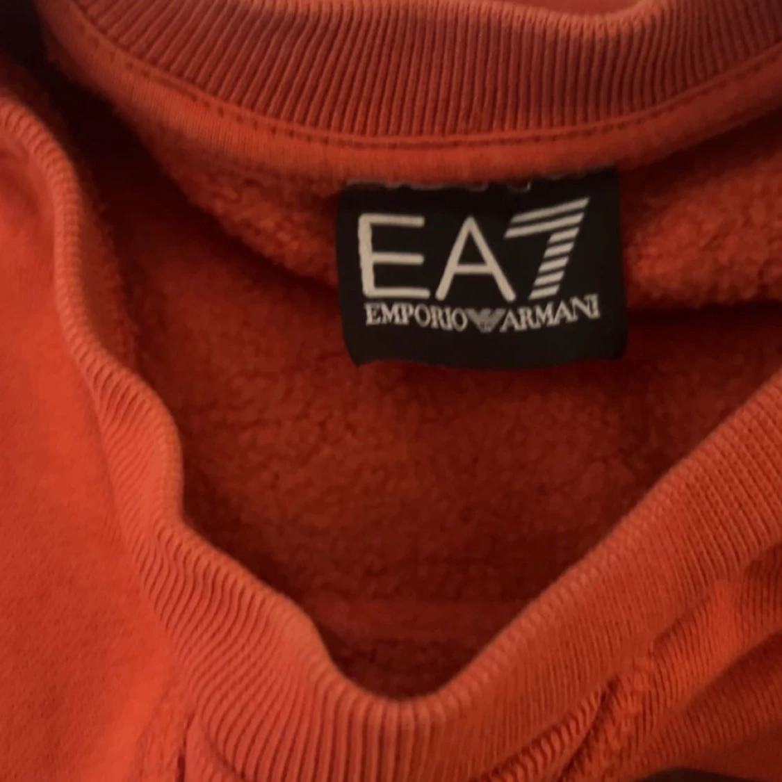 Orange EA7 Emporio Armani sweatshirt - 3