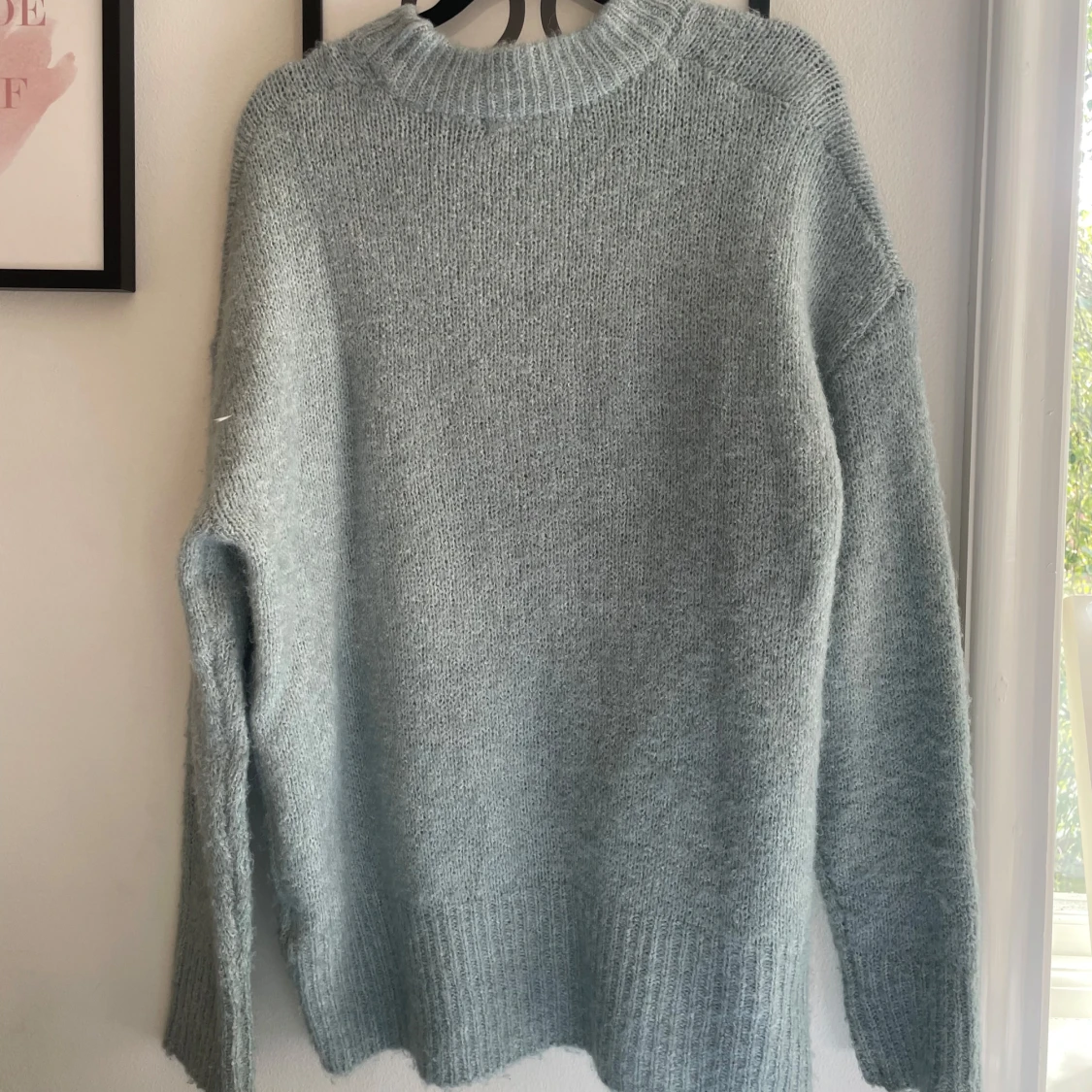 Ljusgrå stickad tröja från 157 - 1