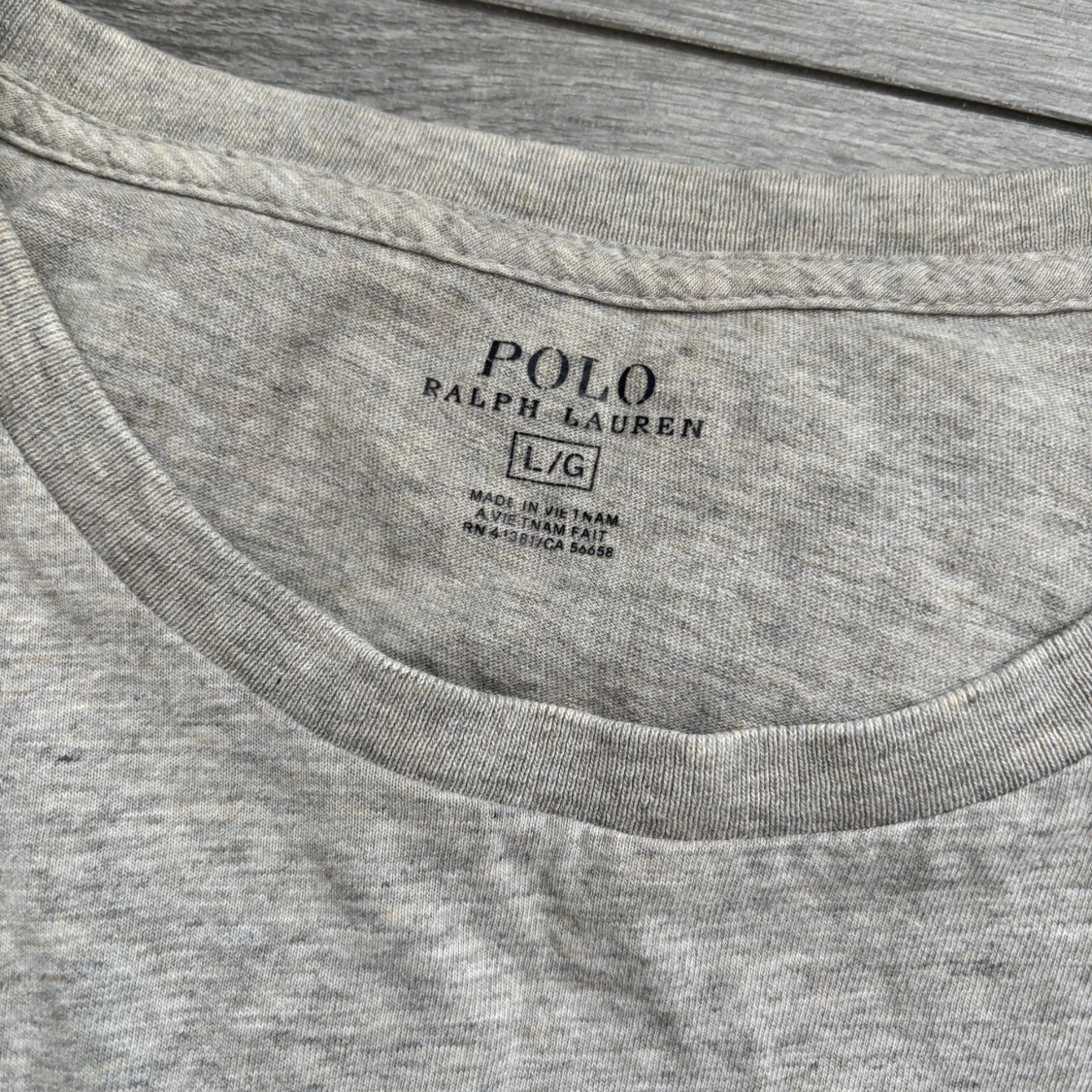 Grå Ralph Lauren T-shirt, stl L, ny utan prislapp - 1