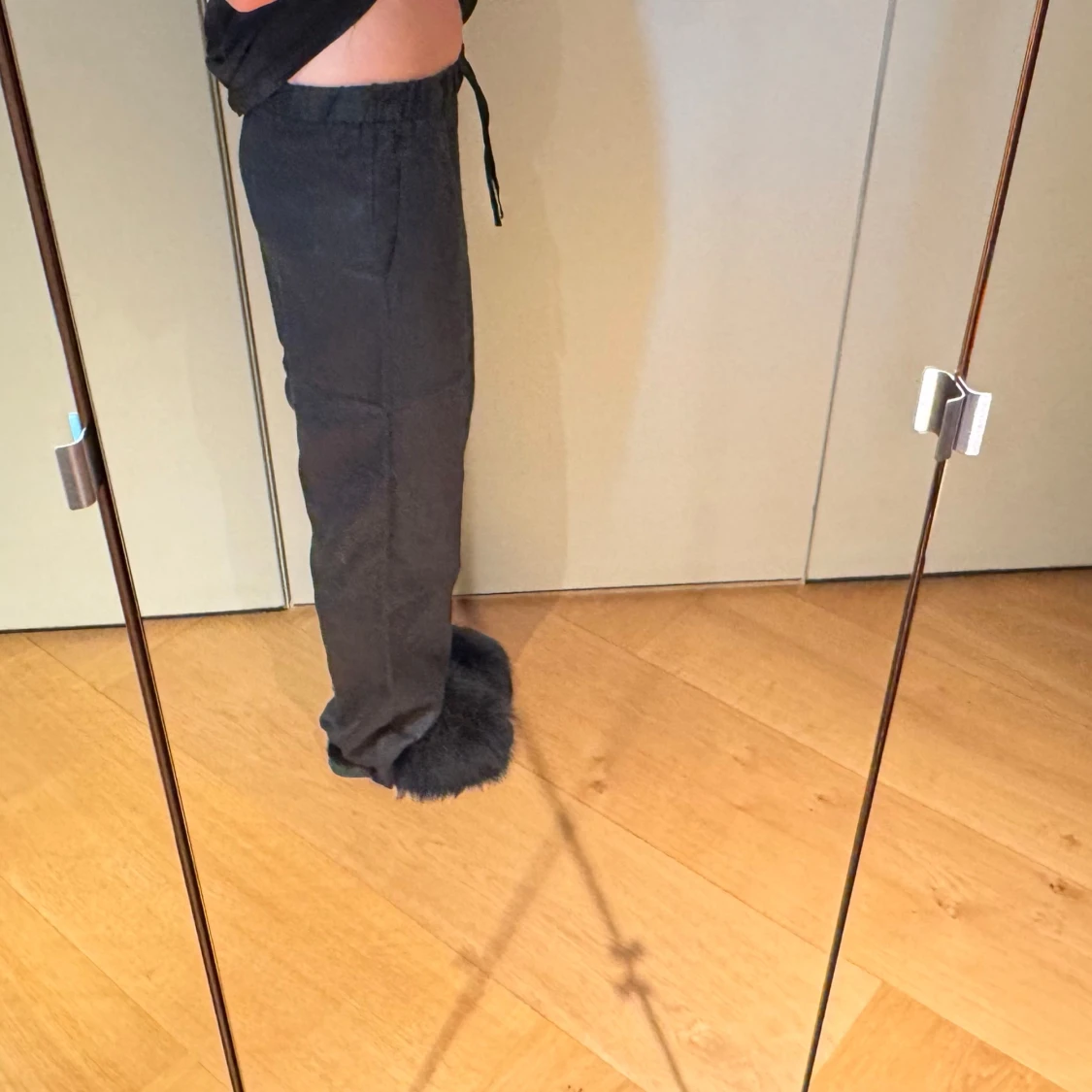 Svarta vida byxor i linne 🖤 - 2