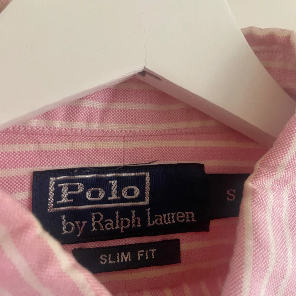 Rosa och vit randig skjorta från Polo Ralph Lauren - 3