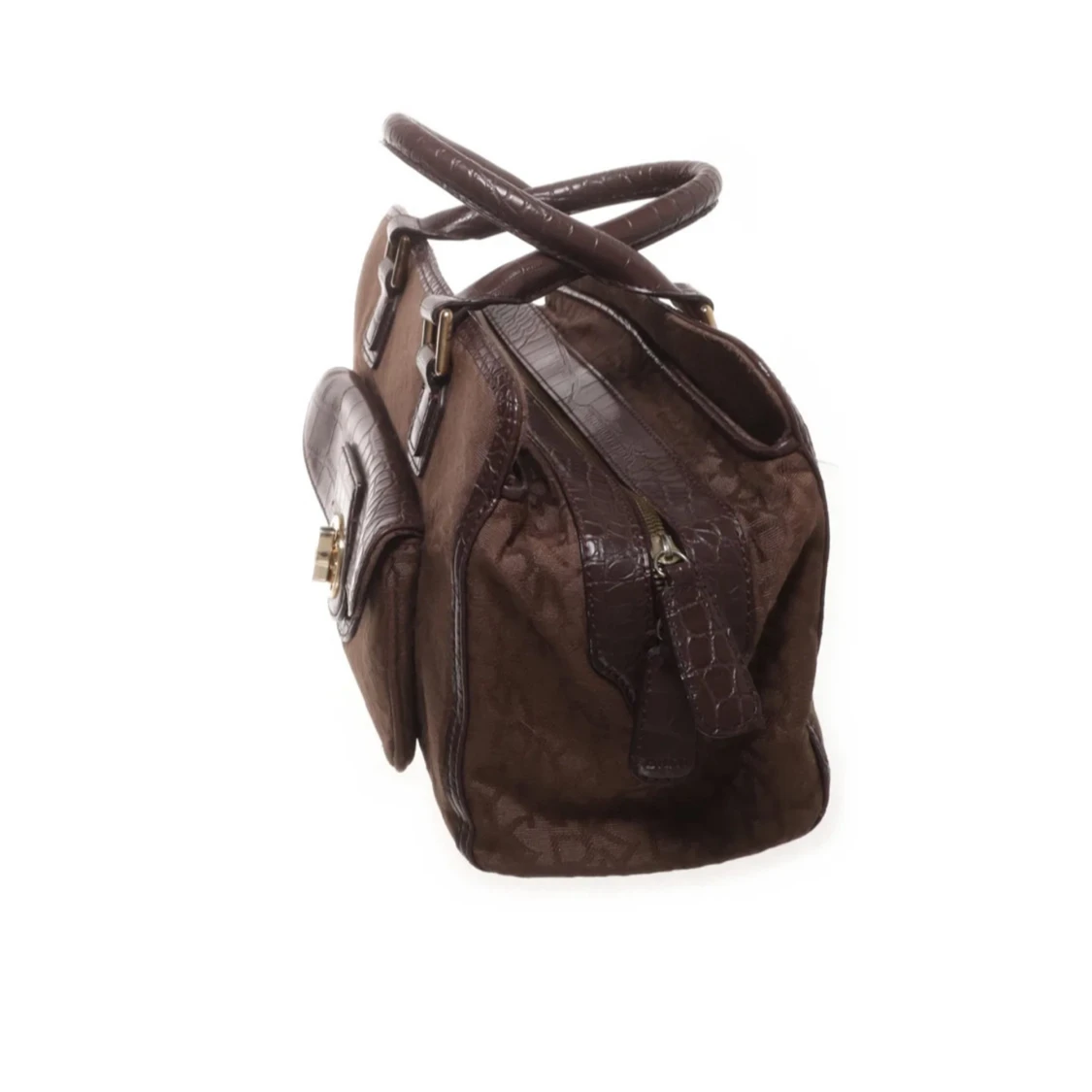 Brun handväska från DKNY - 1