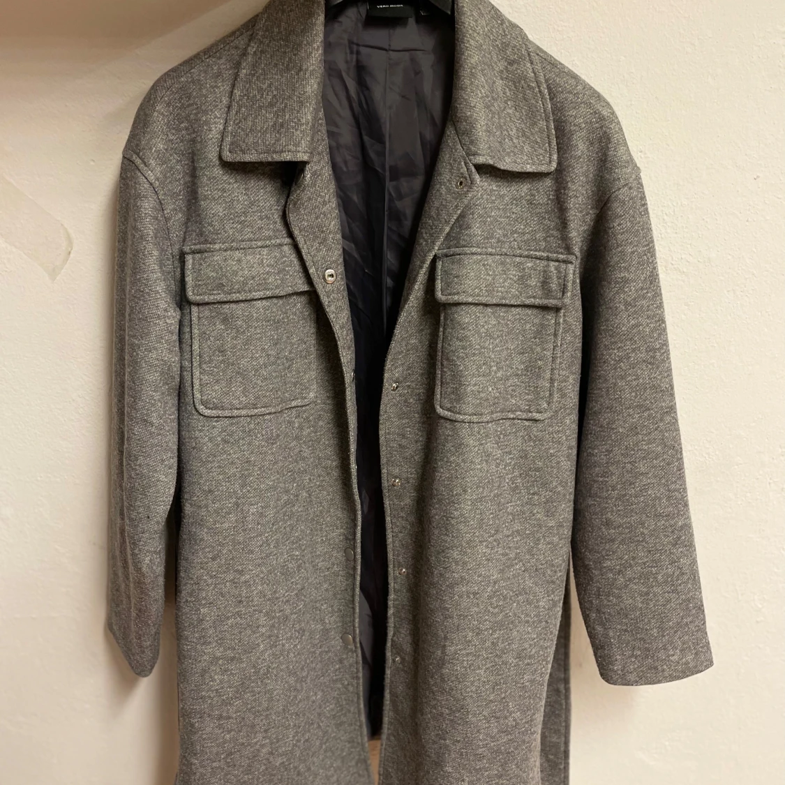 Grå kappa med bälte Vero Moda - 3