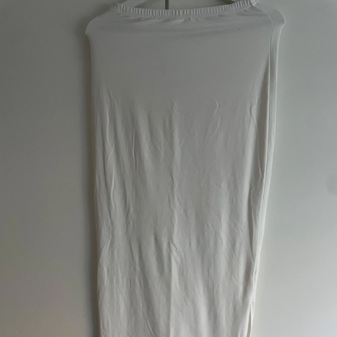 Vit långklänning med knyt