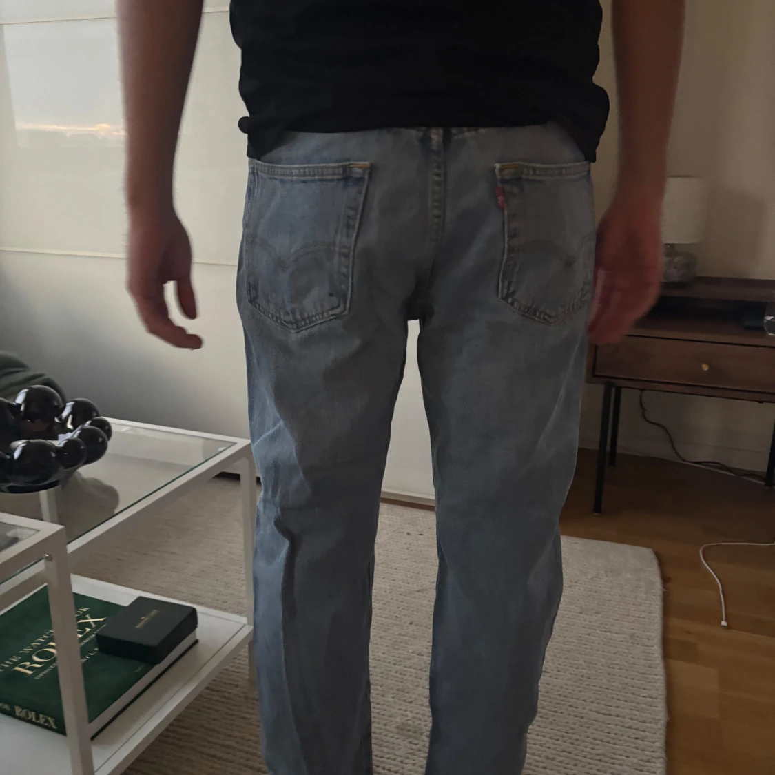Levi's 501 ljusblå jeans straight fit - 1