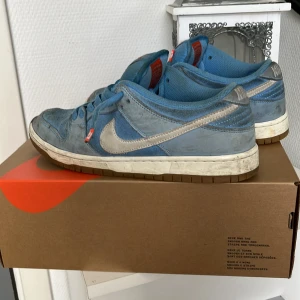 Nike SB Dunk Low blå sneakers - Nike SB Dunk Low väldigt smutsiga men inga skador eller hål 