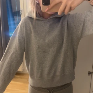 Grå hoodie Zara - Fin grå hoodie från Zara, använd men inte så mycket. Säljer för den inte har kommit till användning på senaste bara!! 