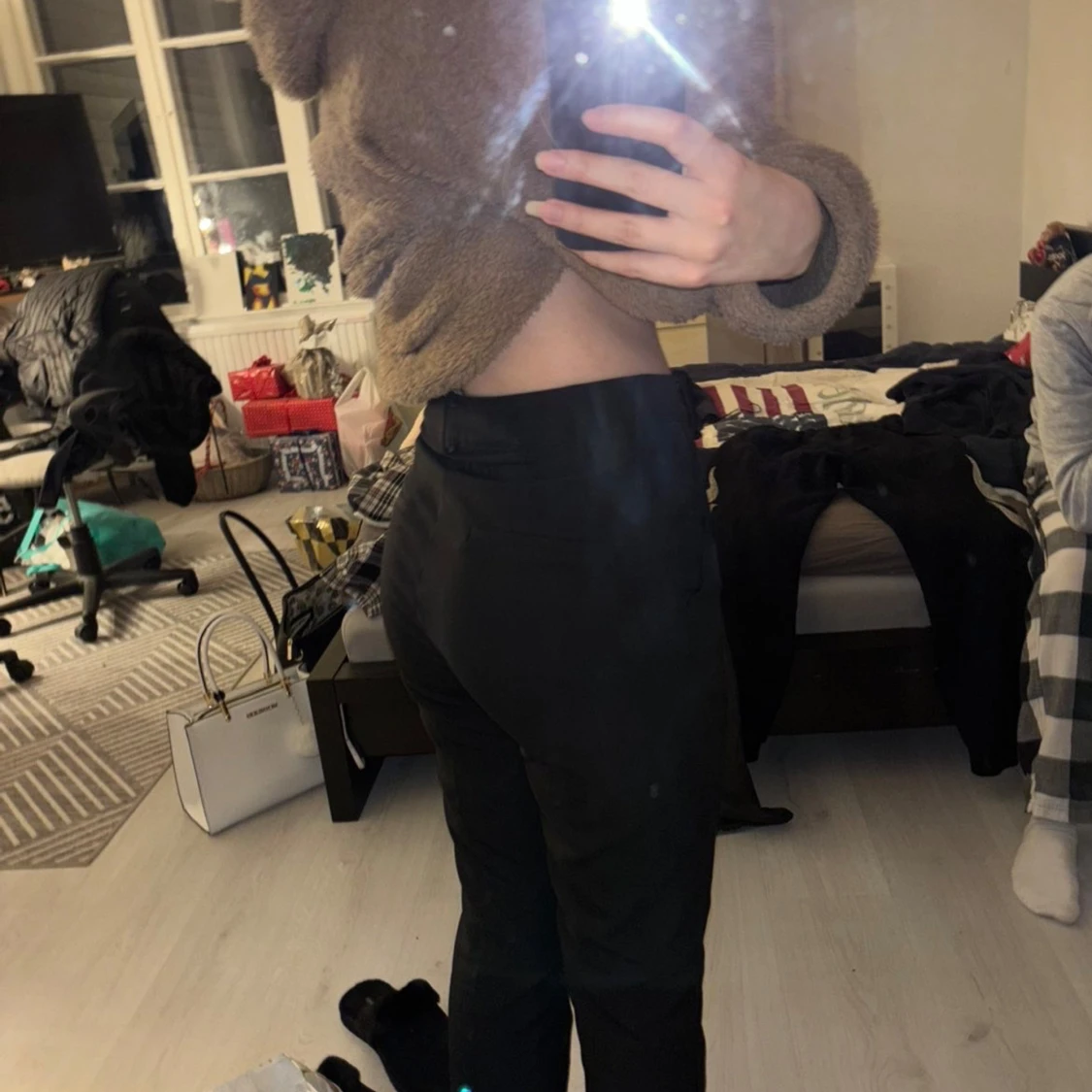 Svarta Kostymbyxor från BikBok - 1