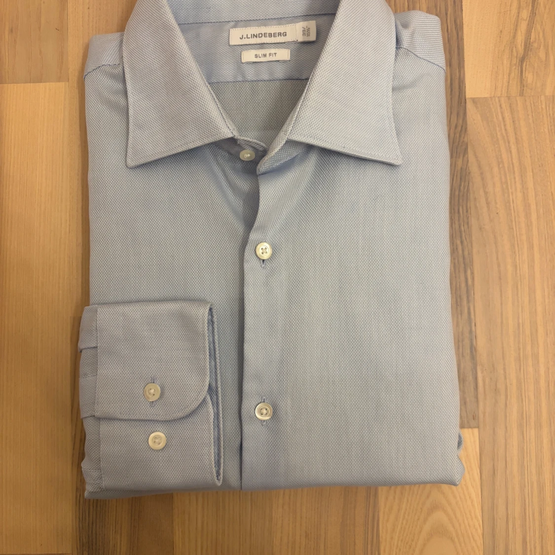 Ljusblå slim fit skjorta J.Lindeberg