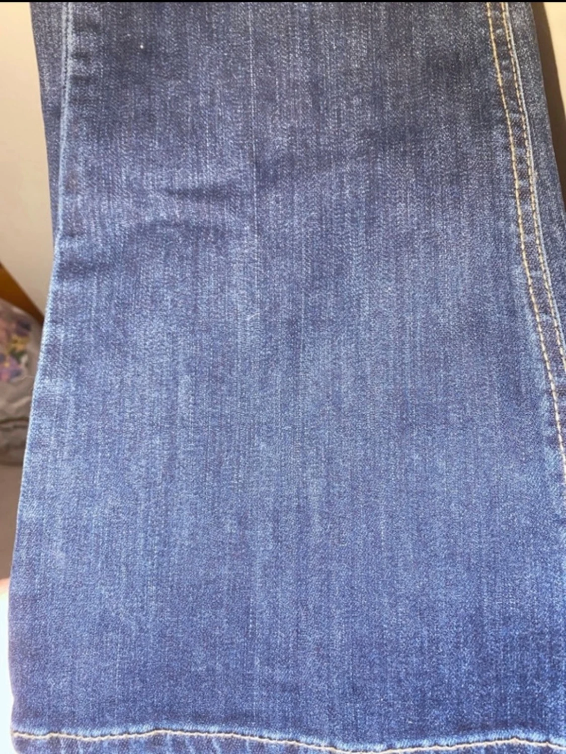 Mörkblå bootcut jeans från Karen - 4