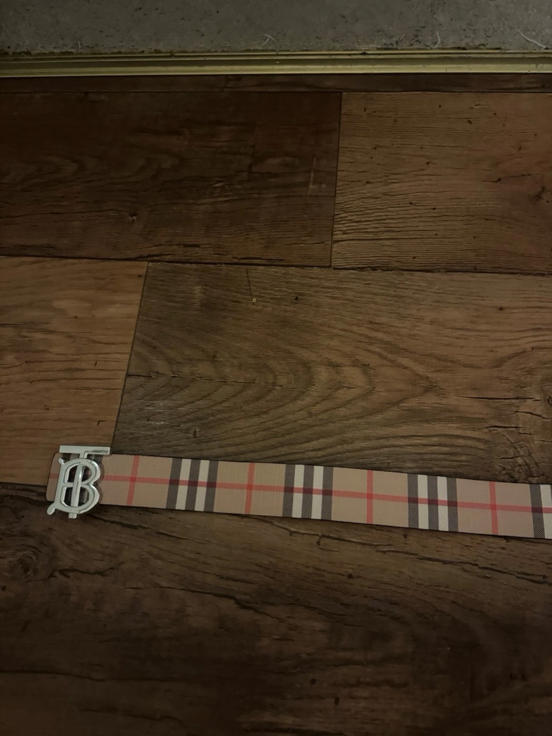 Rutig Burberry bälte - 1