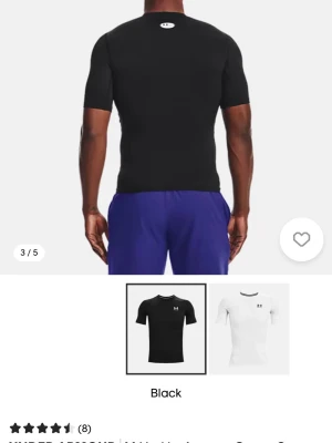 Svarta träningströja från Under Armour - Compression shirt