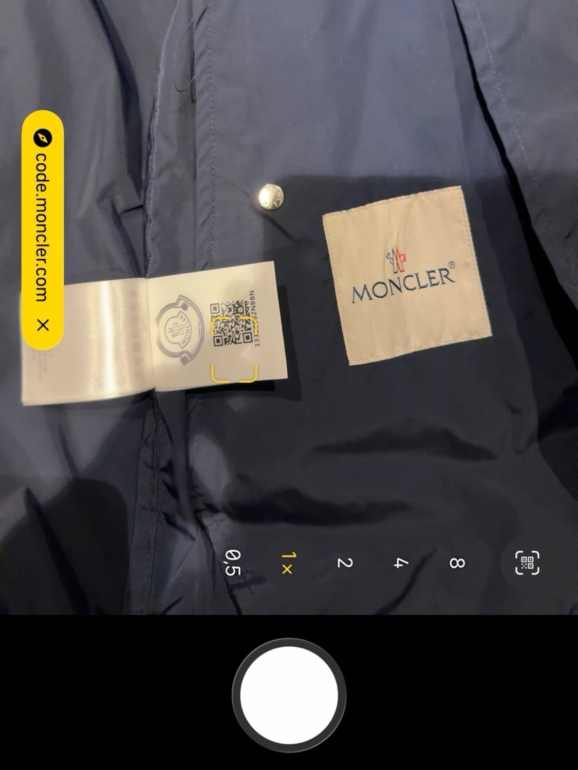 Mörkblå vindjacka från Moncler - 3