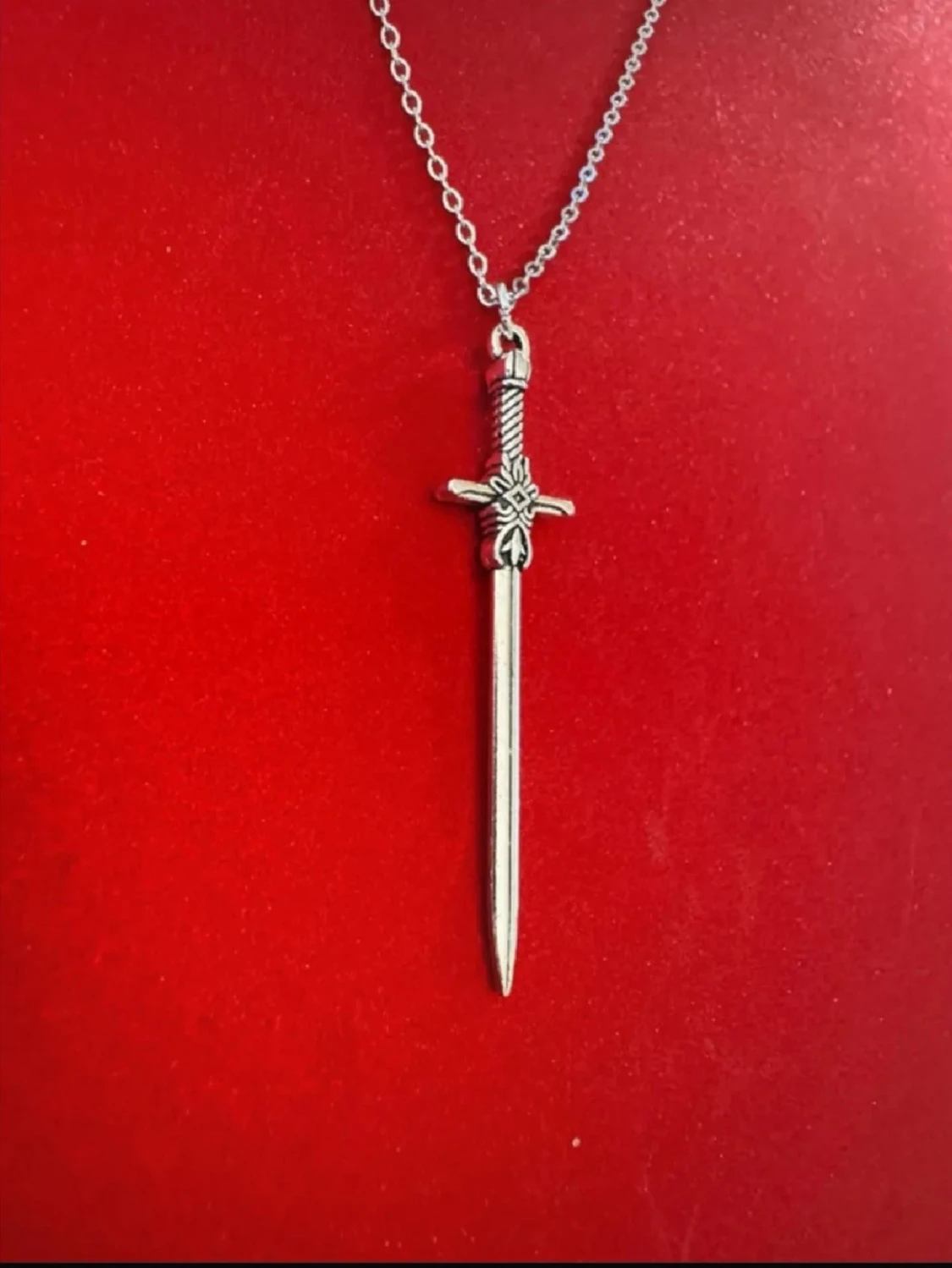 Silverhalsband svärd  - 1