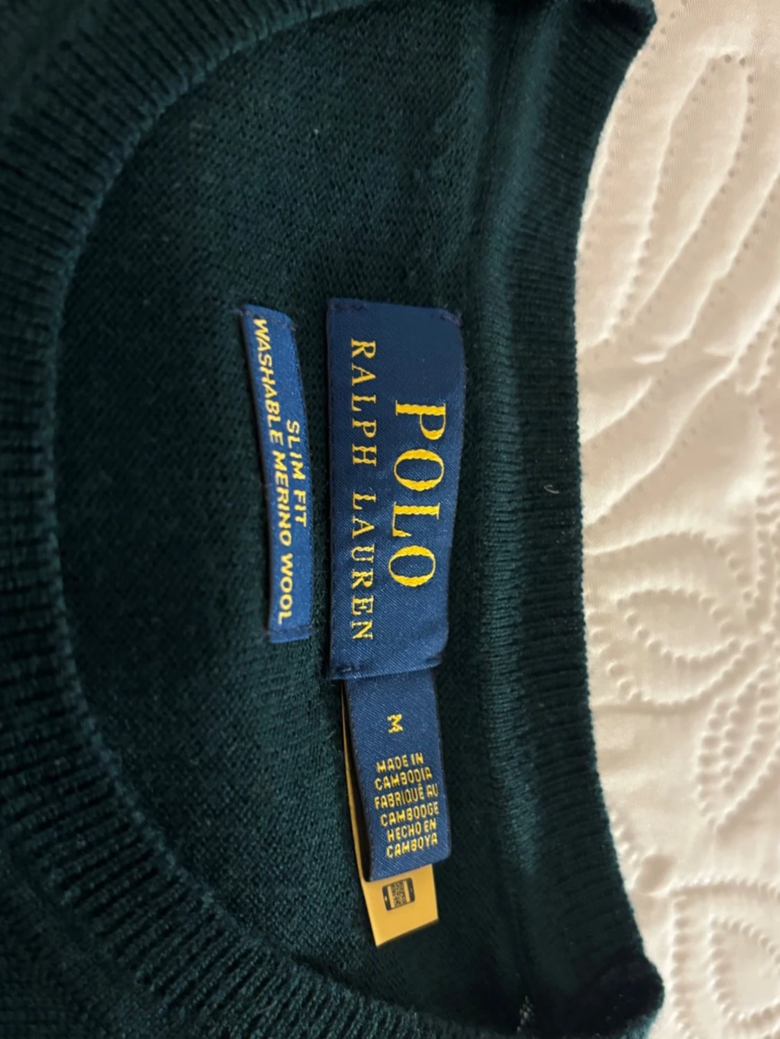 👕 Ralph Lauren tröja – Grön, storlek M - 1