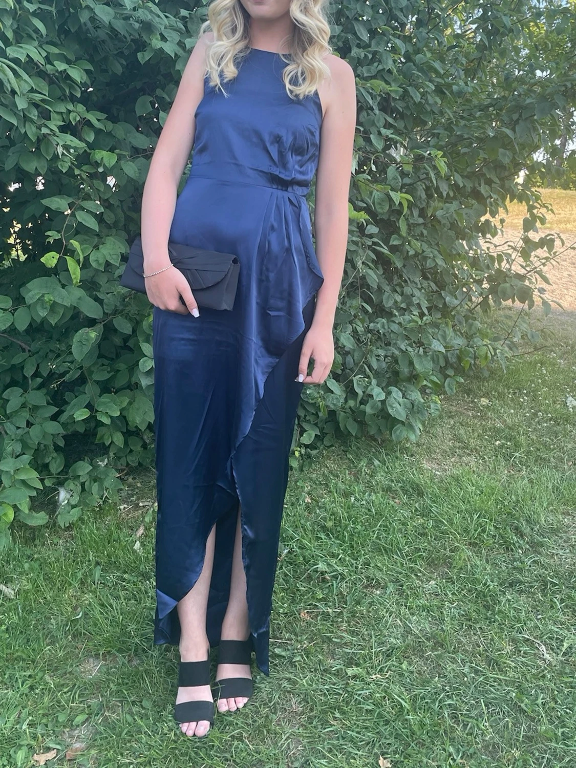 Blå balklänning - 1