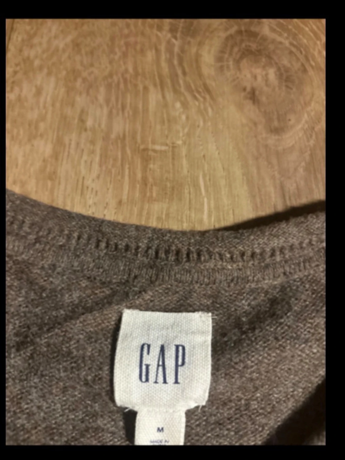 Brun stickad tröja från GAP - 2