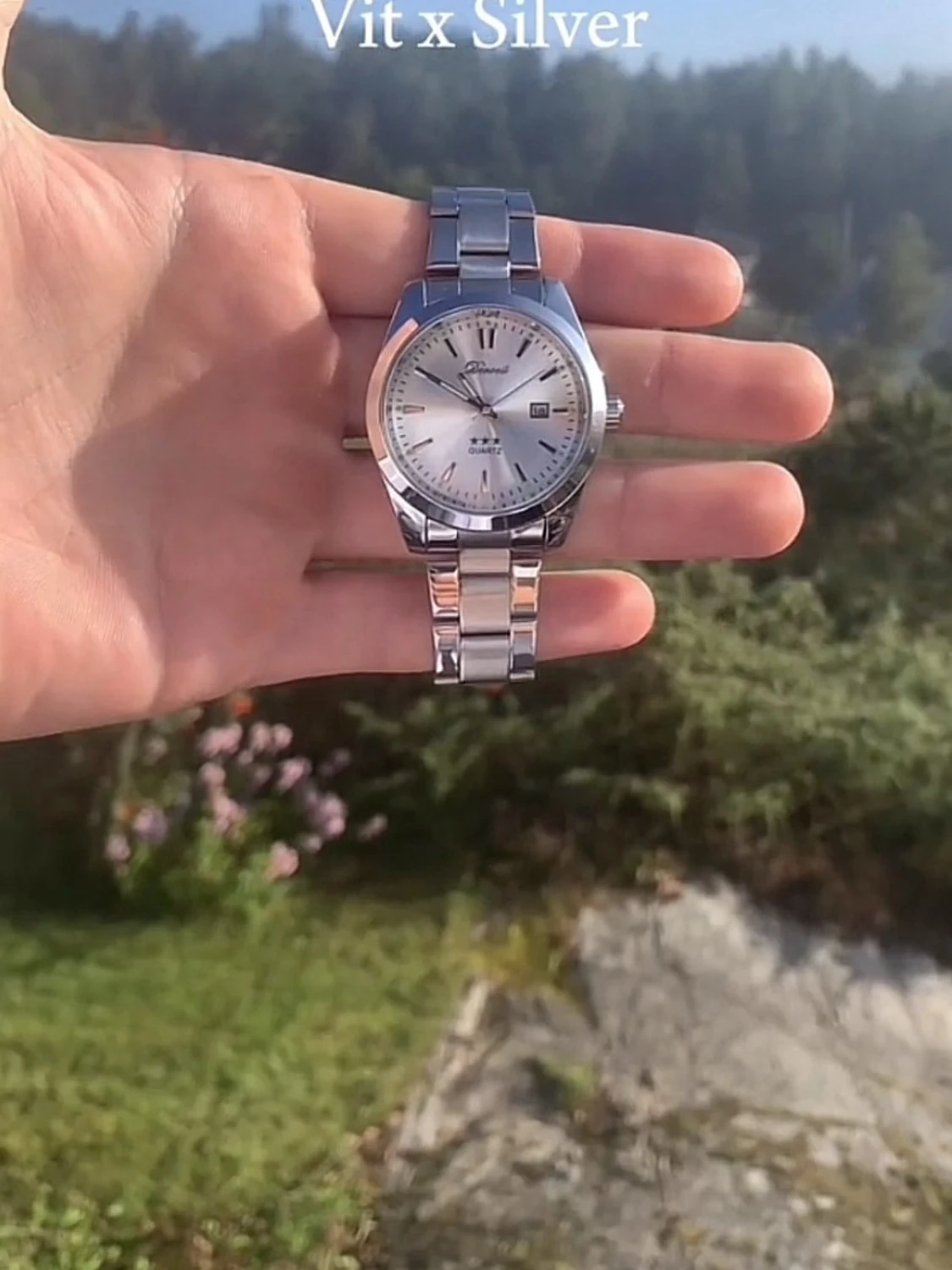 Doventi klocka x Silverfärgad  - 2