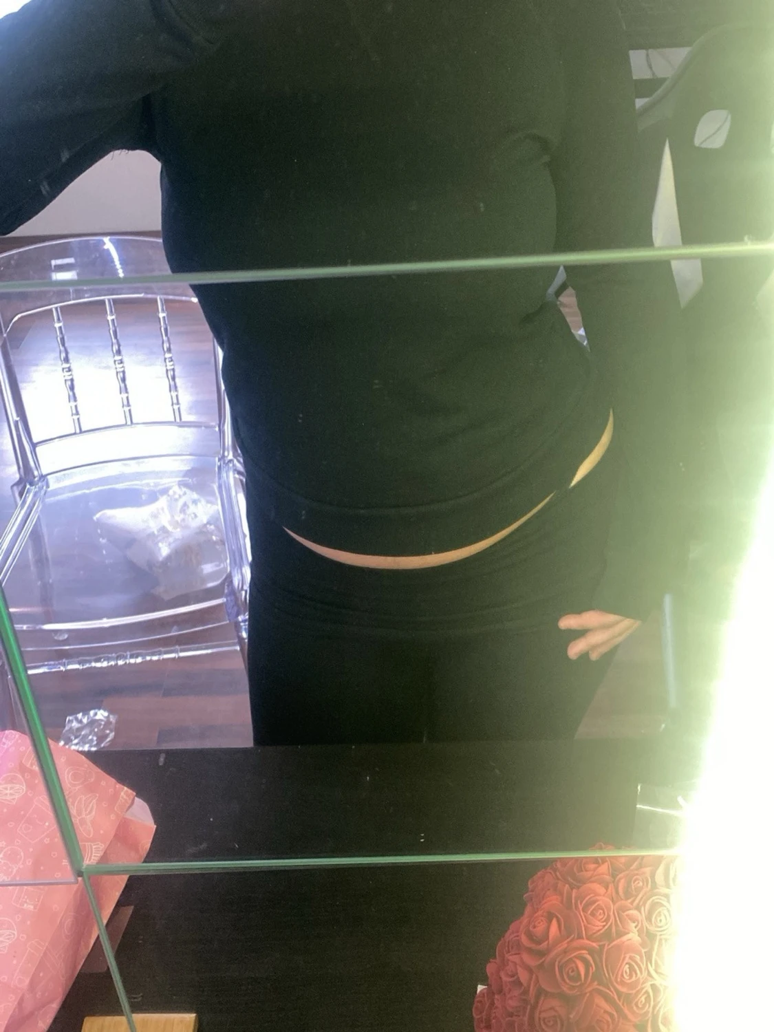 Svart sweatshirt från C i XS