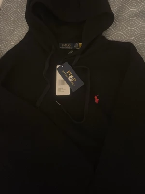 Polo hoodie - Fin och ren polo hoodie med röd polo märke. 