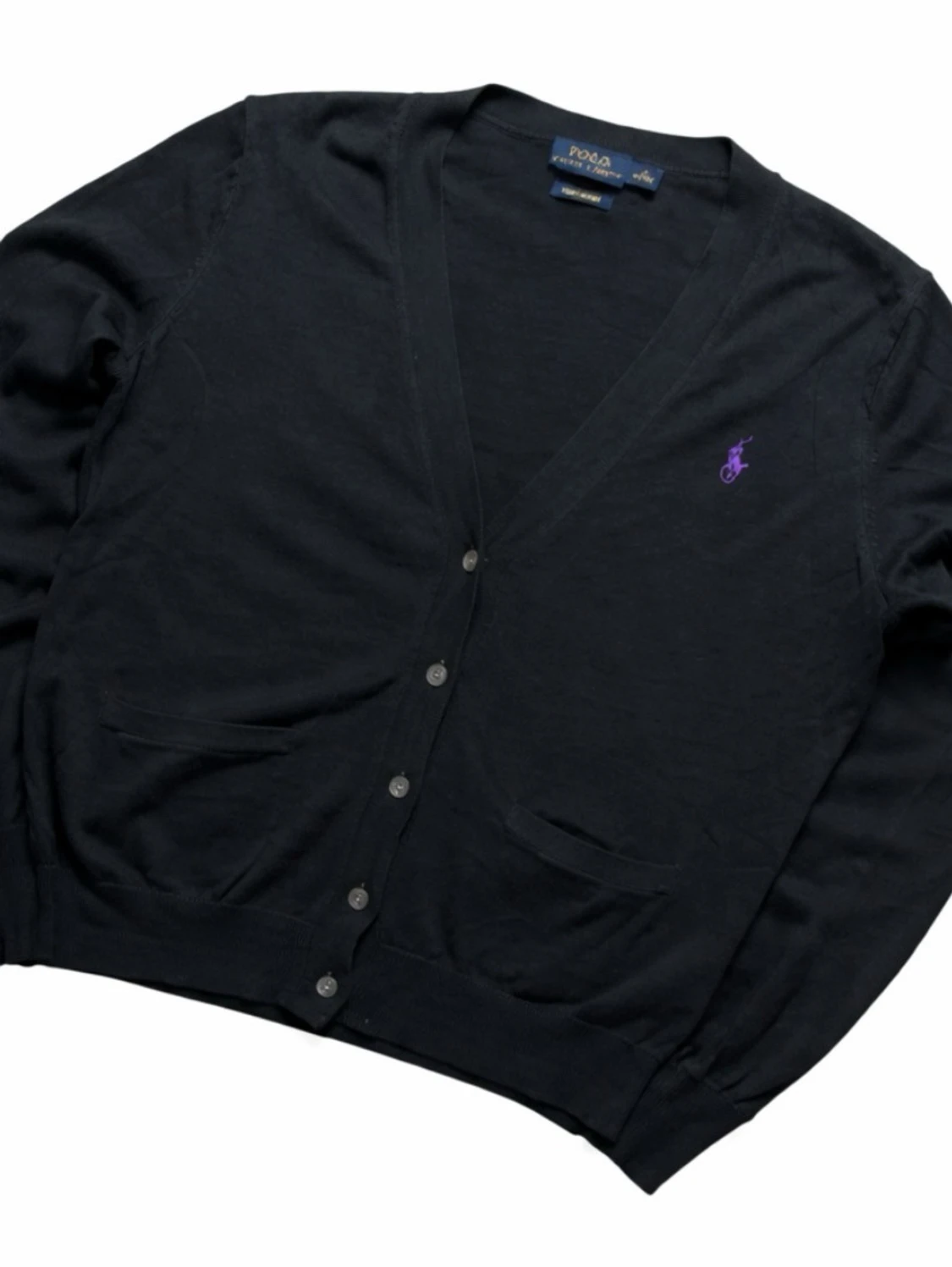 Svart kofta från Ralph Lauren