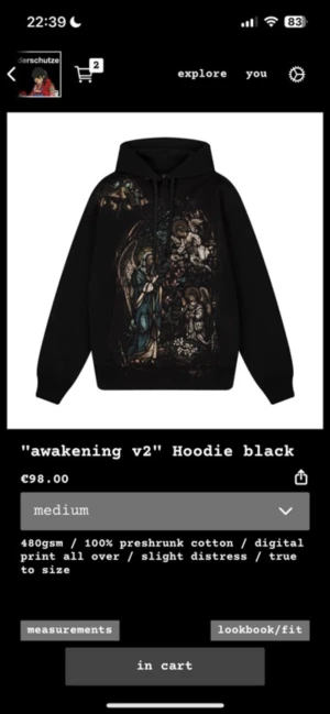 Derschutze Hoodie - En helt ny i skick Derschutze hoodie som jag bara provat på.