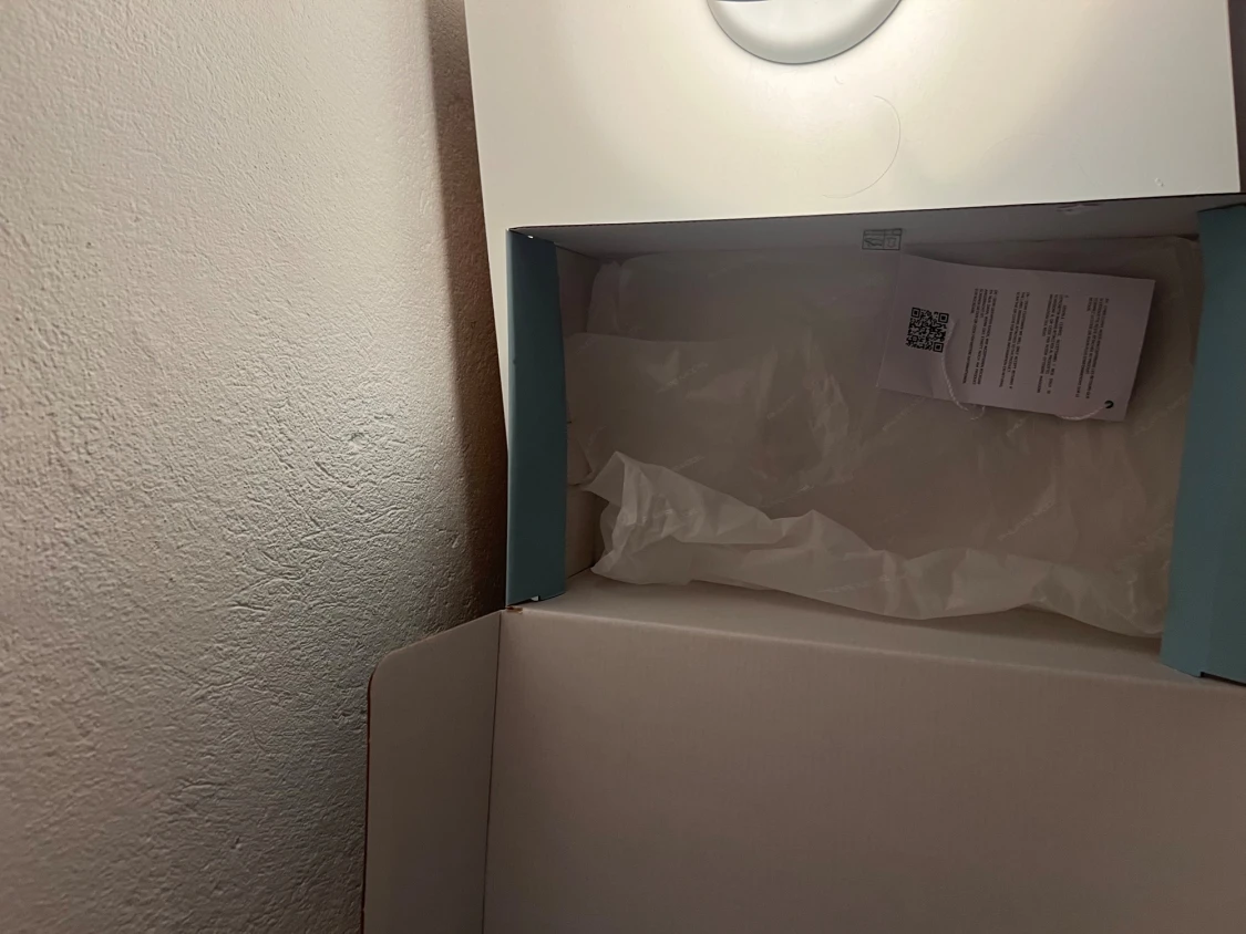 Philippe Model vita sneakers med bruna detaljer - 3