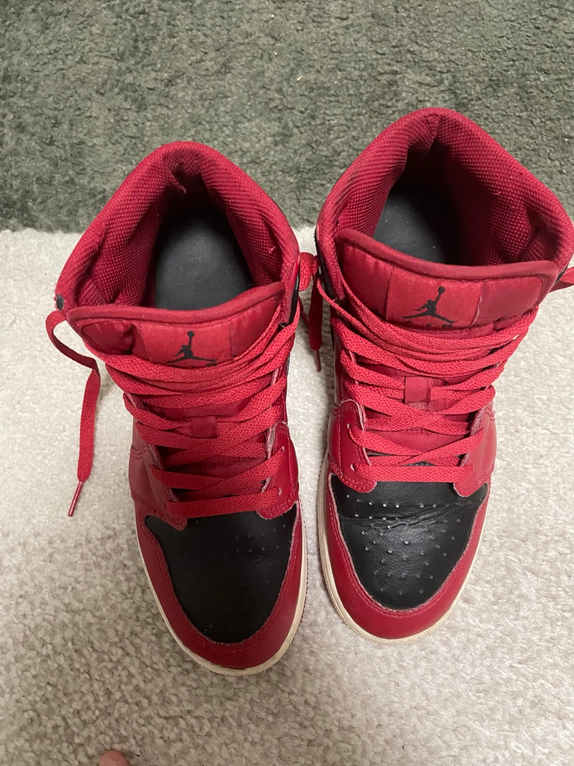 Nike Air Jordan 1 High röd/svart - 1