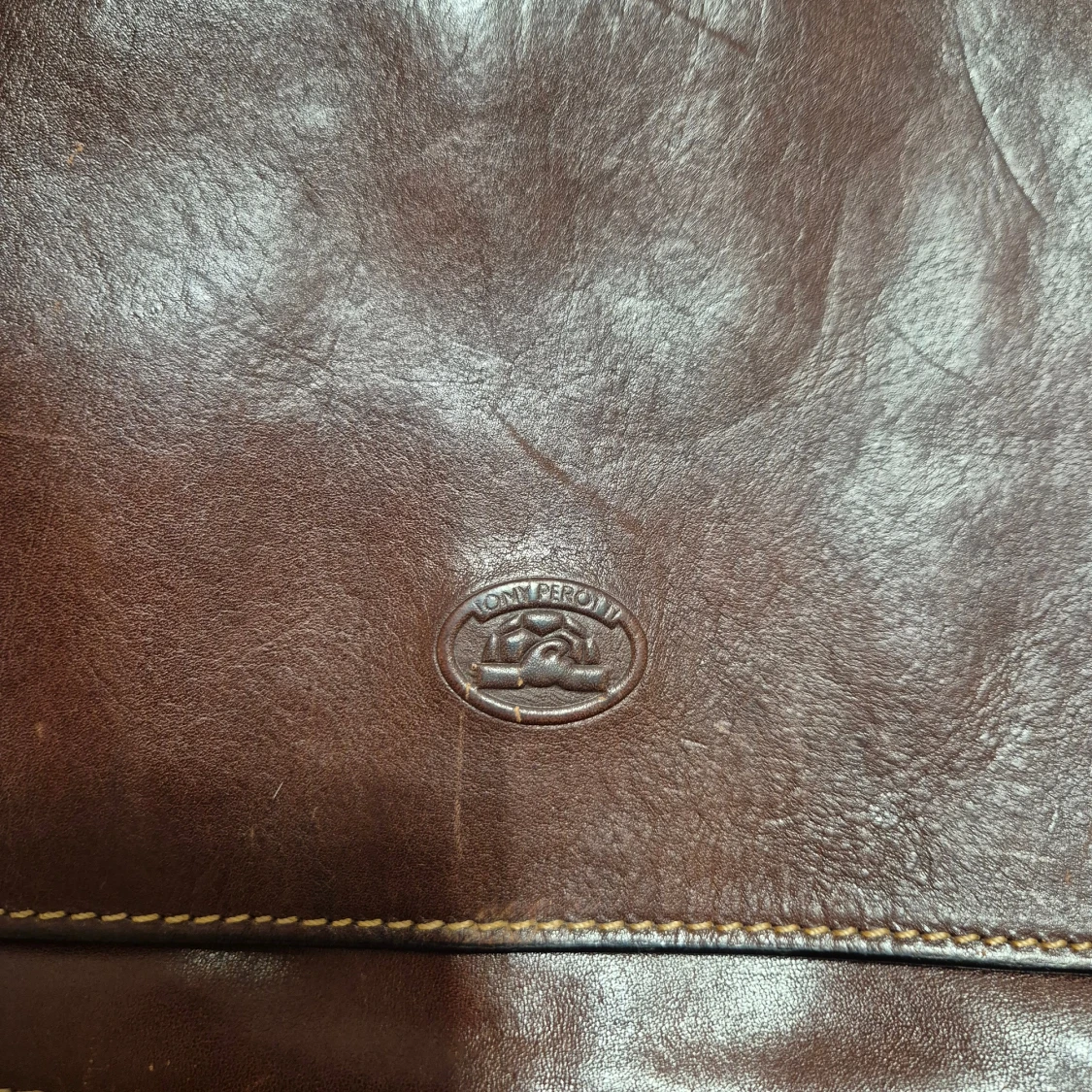 Brun portfölj från Tony Perotti - 4