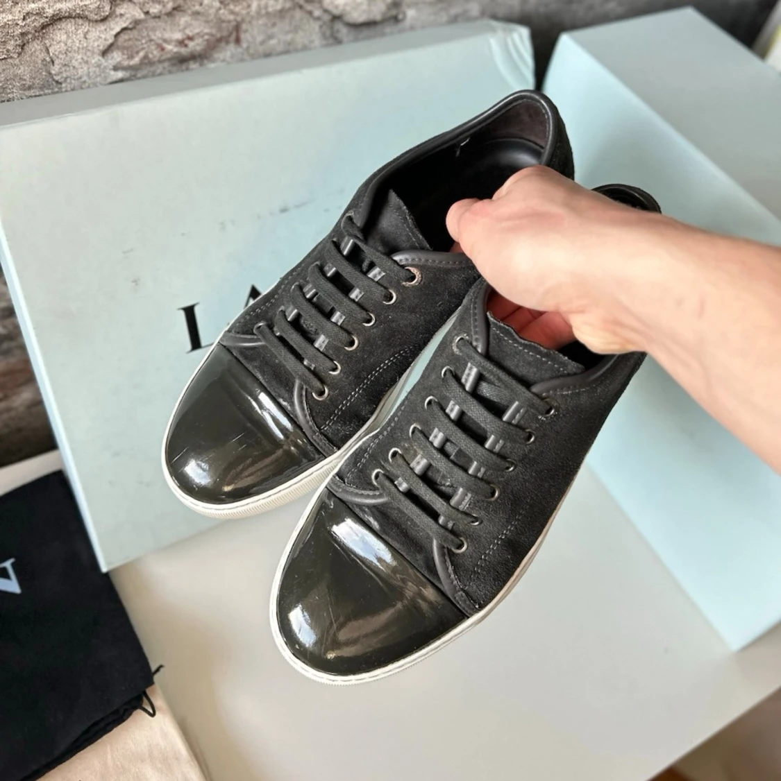 Lanvin cap toe skor - 2