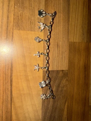 Thomas Sabo berlock armband - Hej, säljer mitt Thomas Sabo berlock armband, har gått över till guld nu så detta har blivit lite liggandes. Kapade av den lilla ringen som det står Tomas Sabo på så den sitter inte på. Men det sitter berlocker på för ca 2900kr och själva armbandet gick på ca 700kr så om priset jag satt inte känns rätt skicka gärna ett bud är öppen till förslag💕