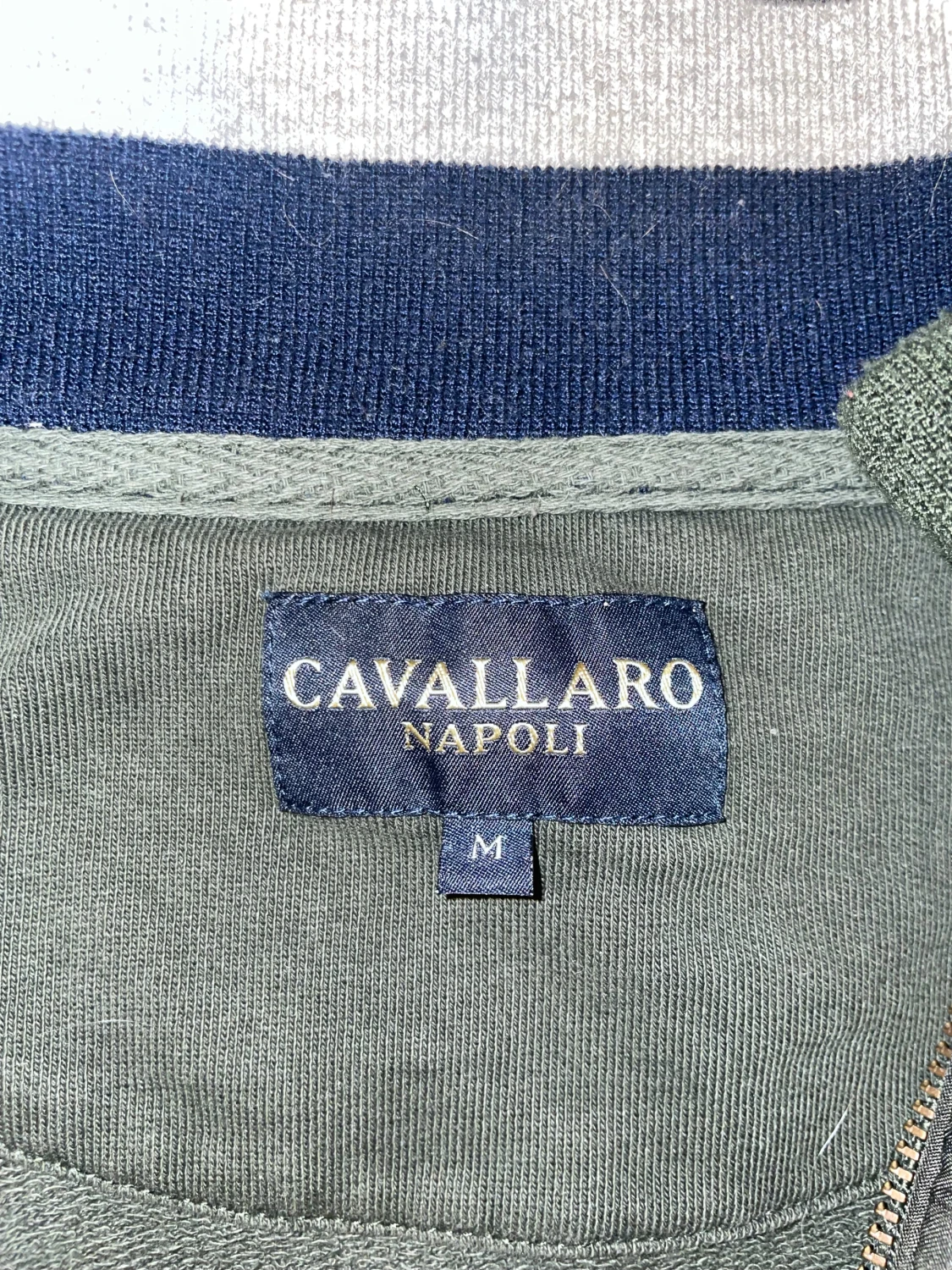 Mörkgrön cardigan ifrån cavallaro  - 3