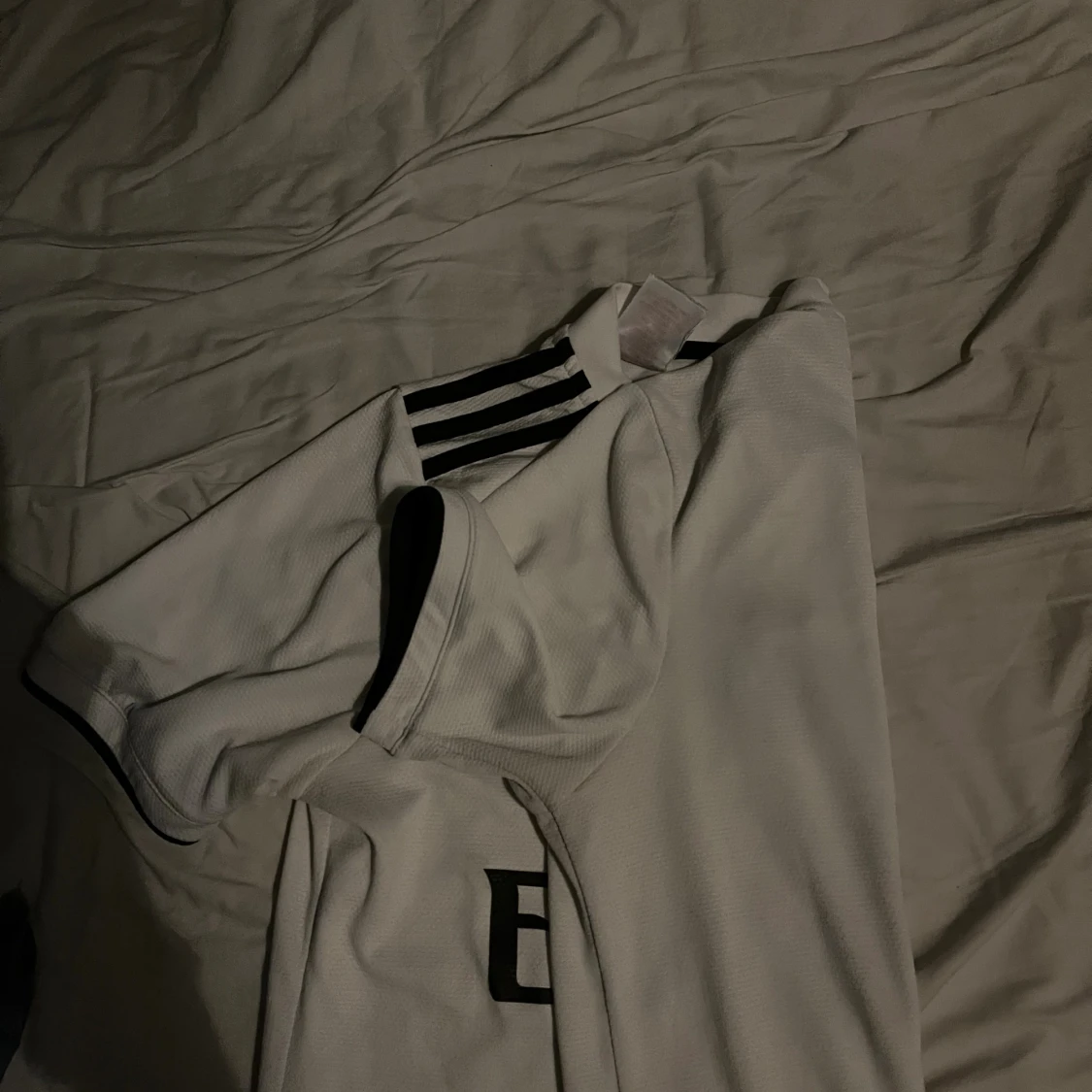 Vit Real Madrid fotbollströja Adidas - 3