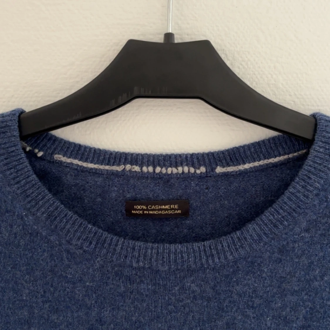 Kashmirtröja Blå Massimo Dutti - 1