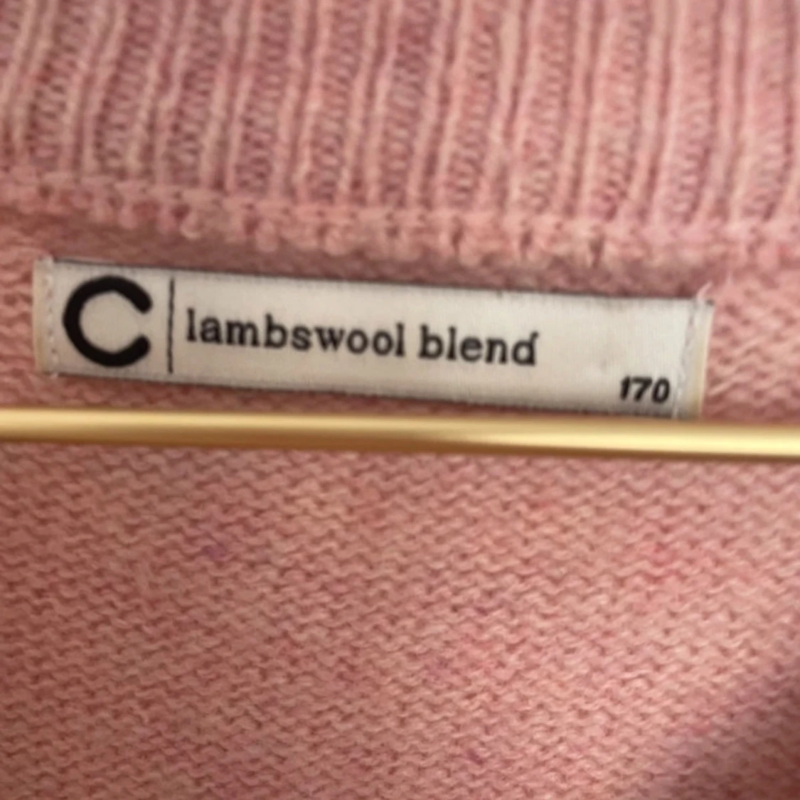 Ljusrosa stickad tröja - 4