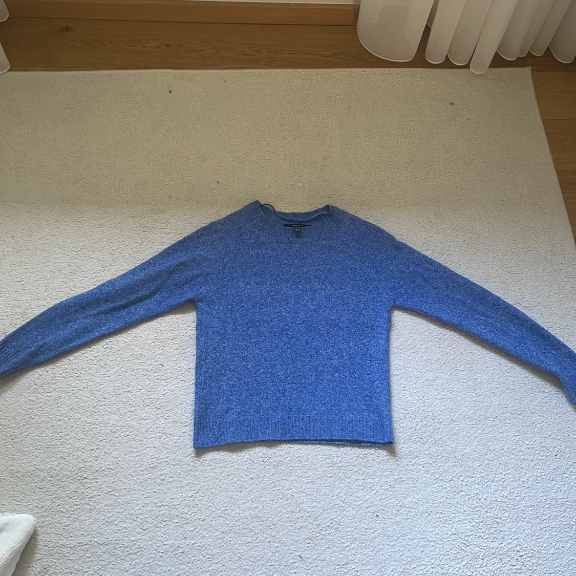 Blå stickad tröja från Vero Moda