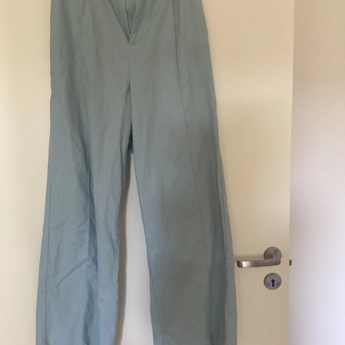 Ljusblå linnebyxor från Cider - 3