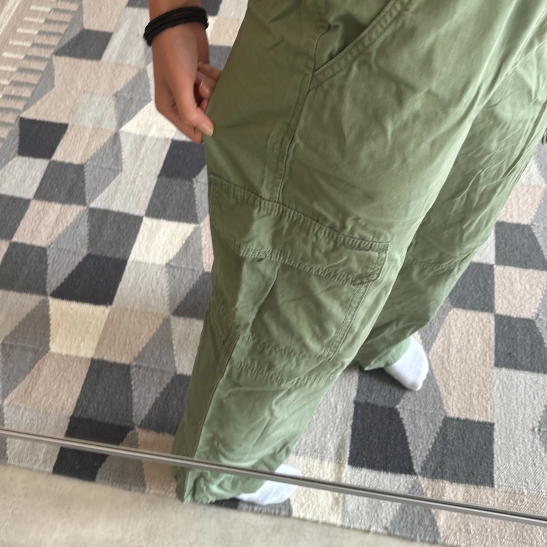 Gröna cargopants från H&M (Inte strukna) - 2
