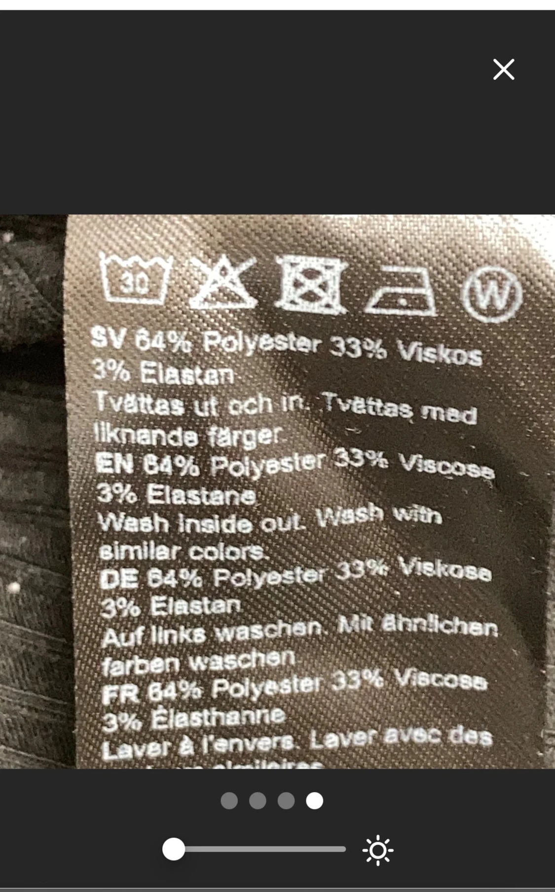 Svart omlottklänning från NLY Trend - 3