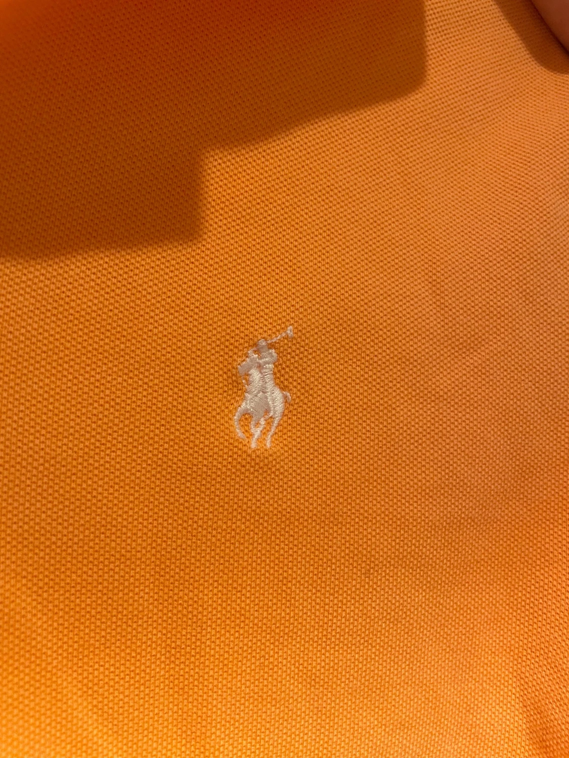 Orange pikétröja från Ralph Lauren - 2