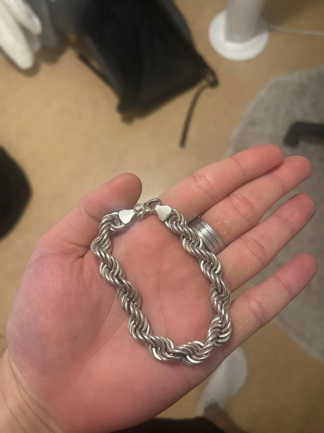 10 mm Cordell kedja äkta silver 925 - 1