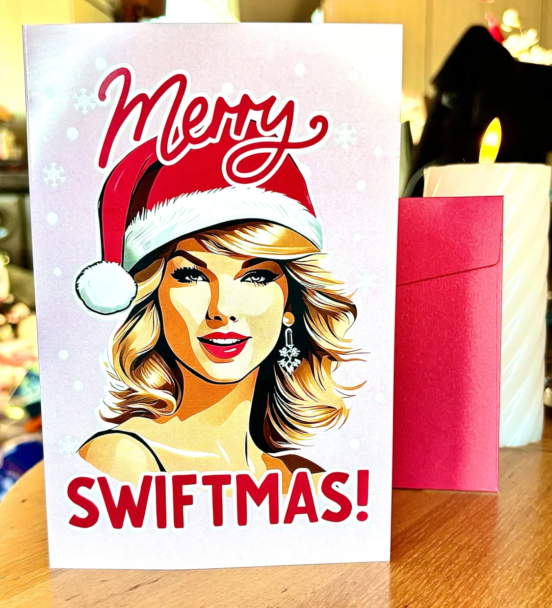 Taylor Swift ”Merry Swiftmas” julkort!