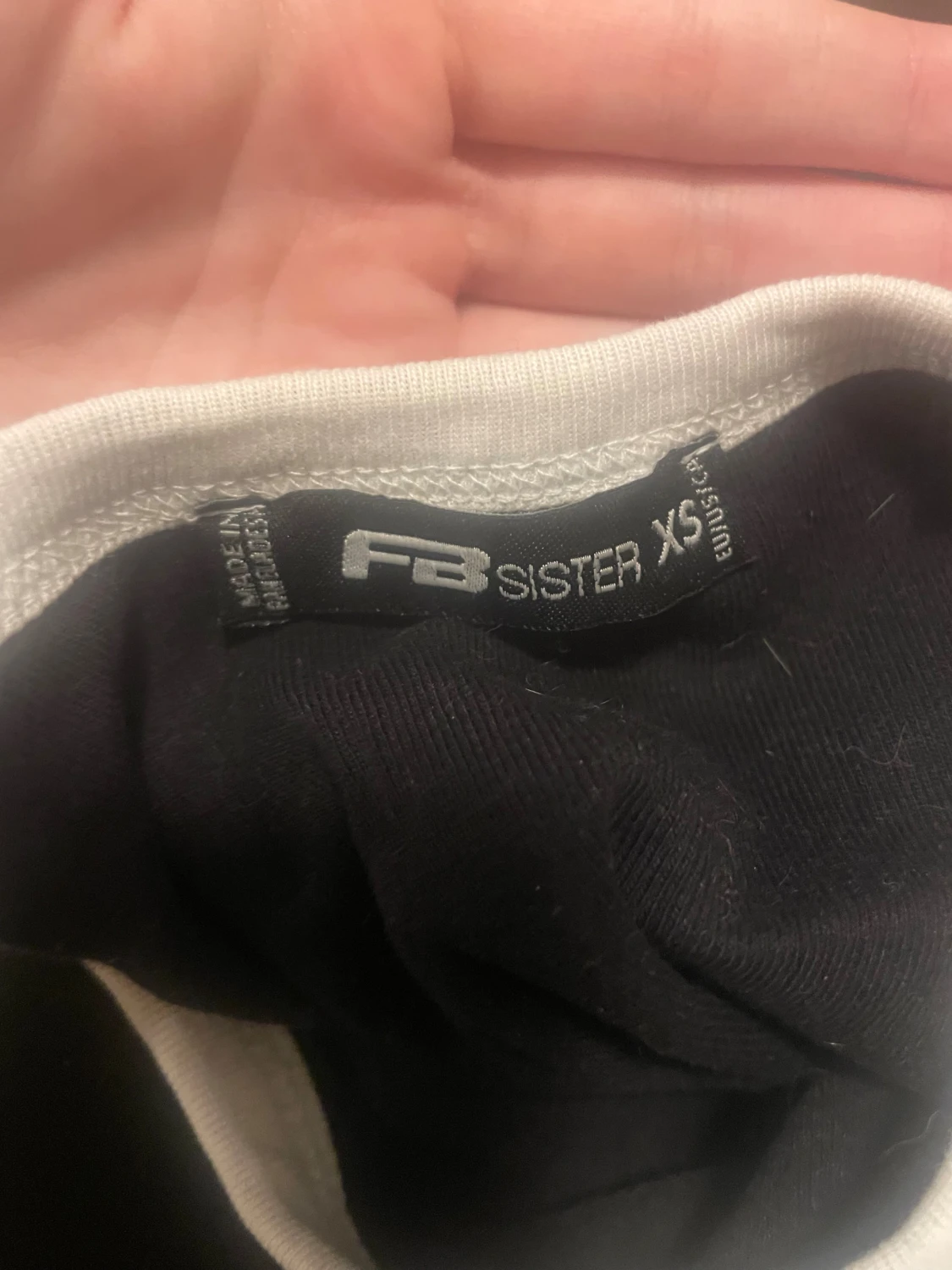 Svart långärmad tröja FB Sister XS - 1