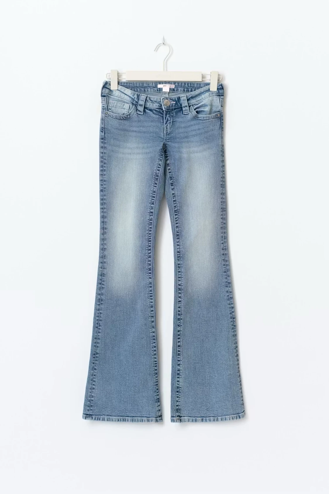 Bootcut jeans i ljusblå denim