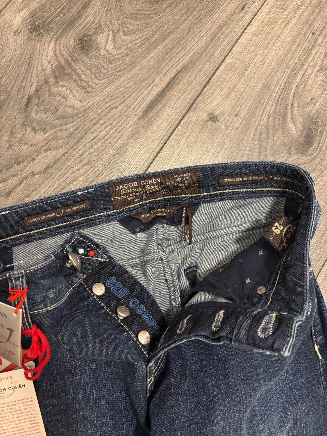 Jacob Cohen blå jeans 620 Comfort - 2