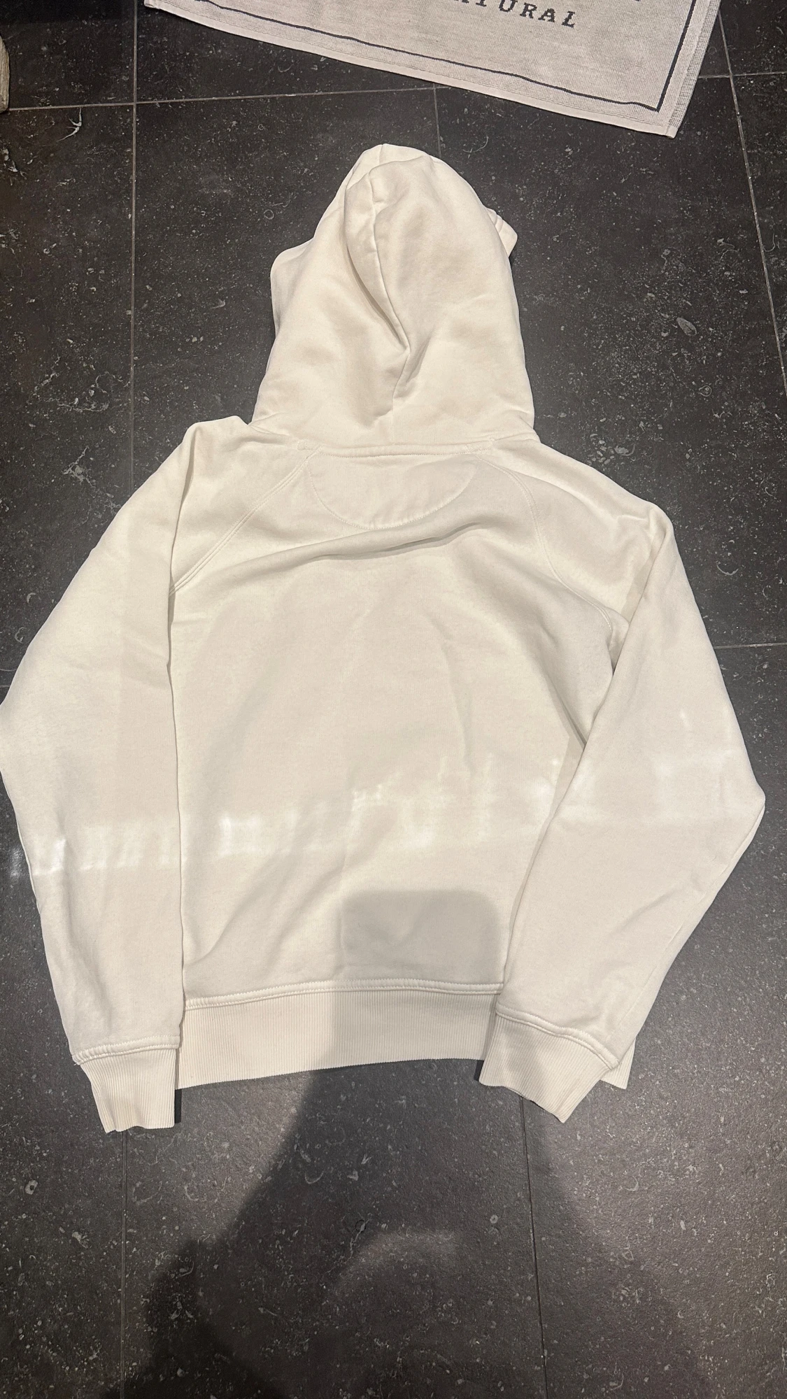 Vit hoodie från GANT med tryck - 2