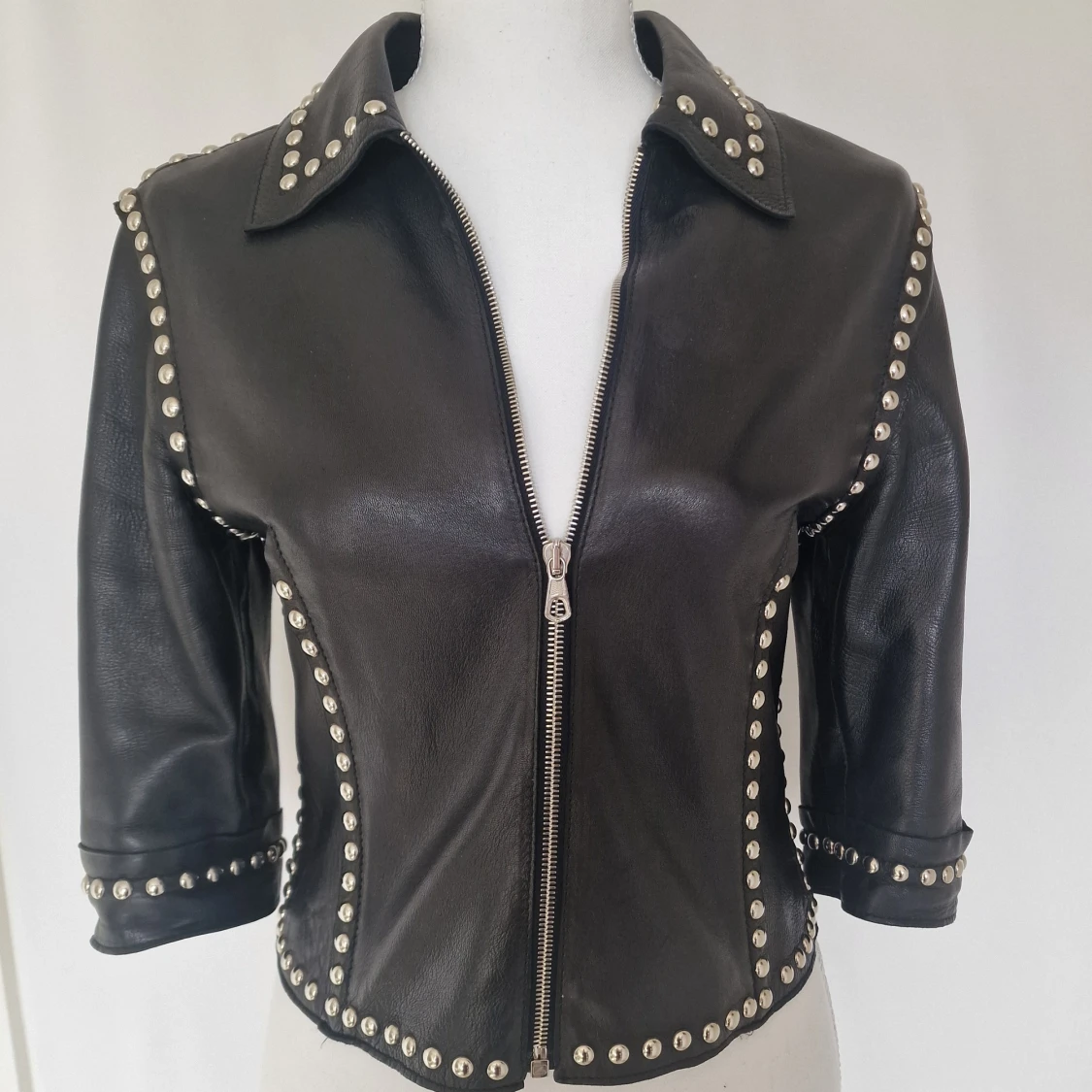 Dolce & Gabbana Vintage 2000-tal läderjacka  - 2