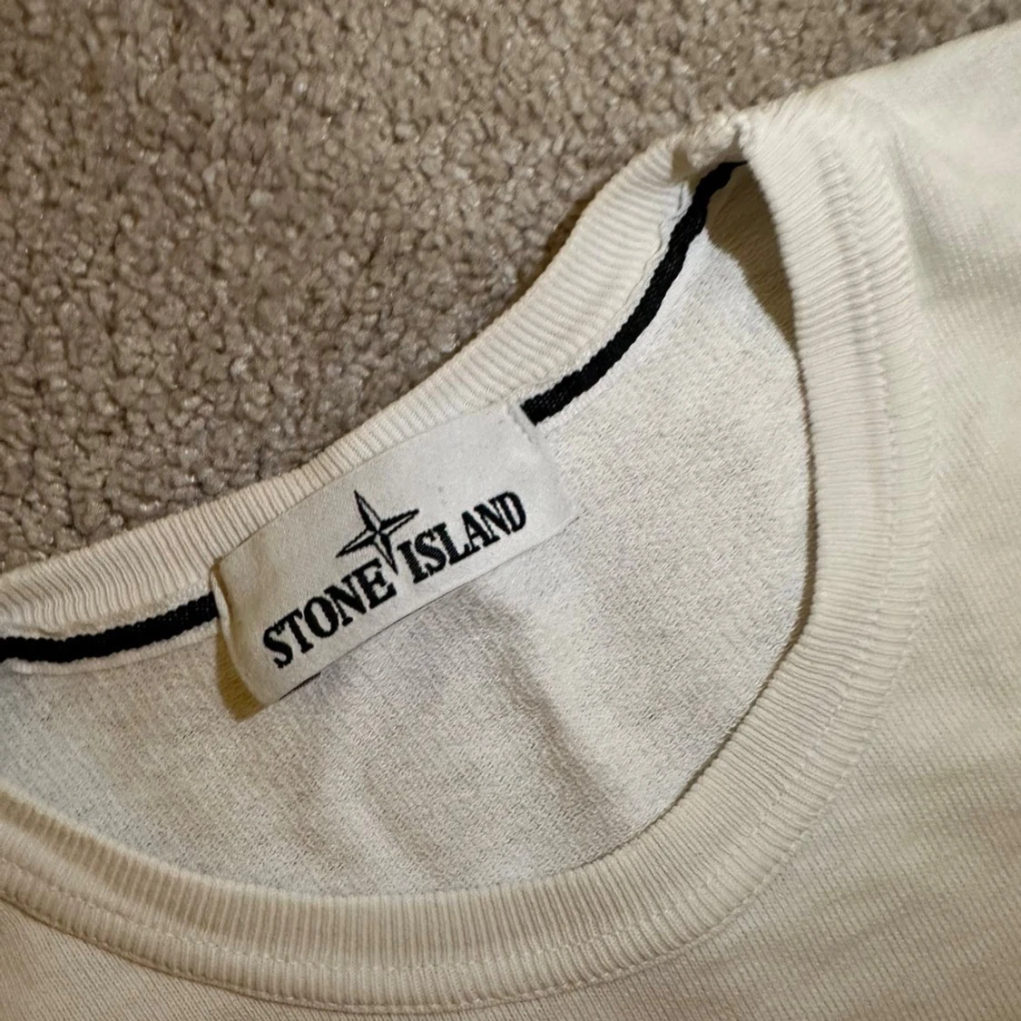 Beige sweatshirt från Stone Island - 1