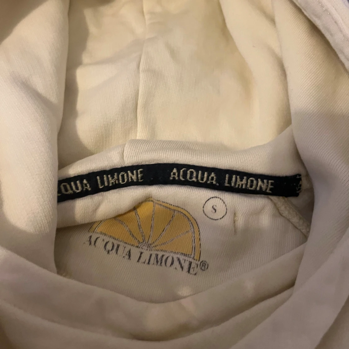 Gul hoodie Acqua Limone Lemon S - 2
